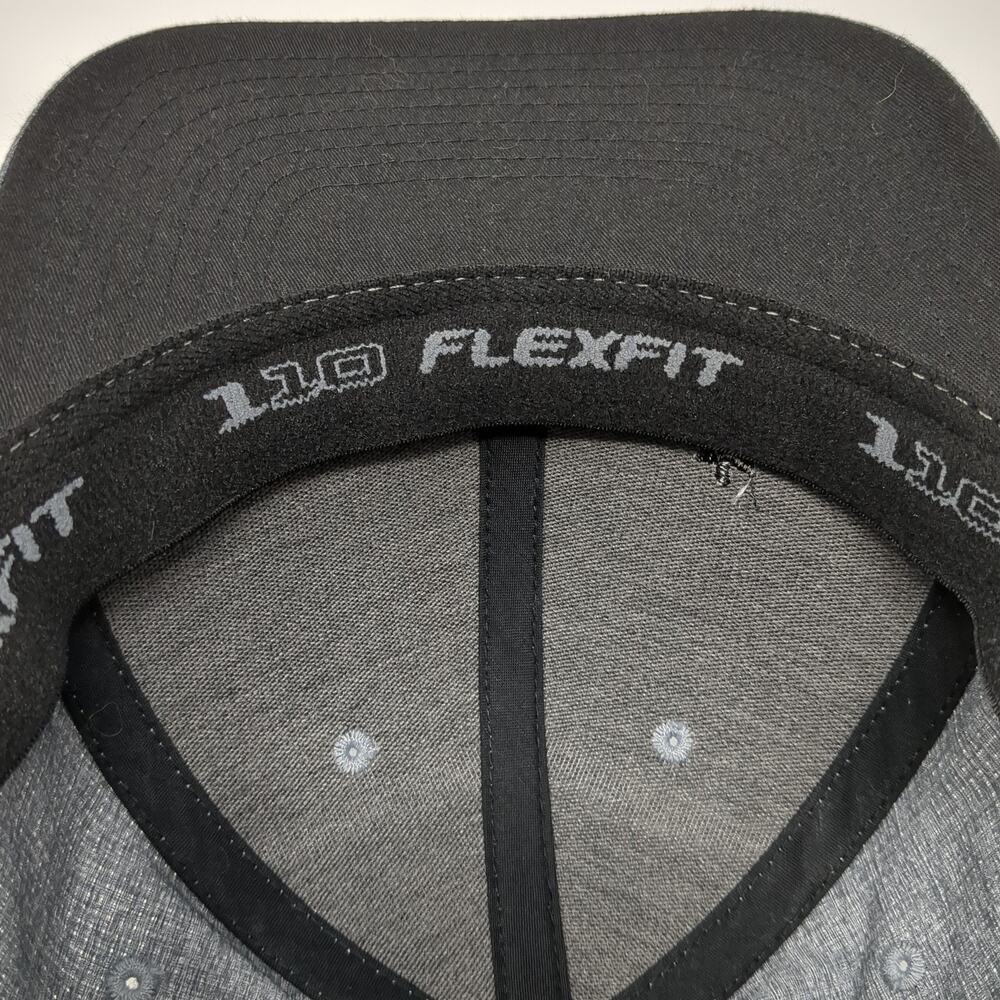 Simplot Spell Out Snapback Hat Gray One Size Flex… - image 7